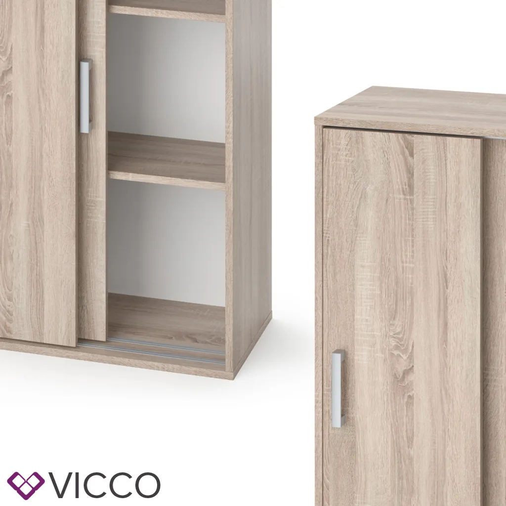 Vicco Kleiderschrank Falk Sonoma 68 X 108,5 X 33 Cm Holzwerkstoff – Bild 6