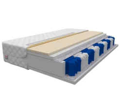 Matratze 140x200 Cm ARGON Höhe Ca. 18 Cm H2 H3 Latex Premium Taschenfederkern 9 ZONEN