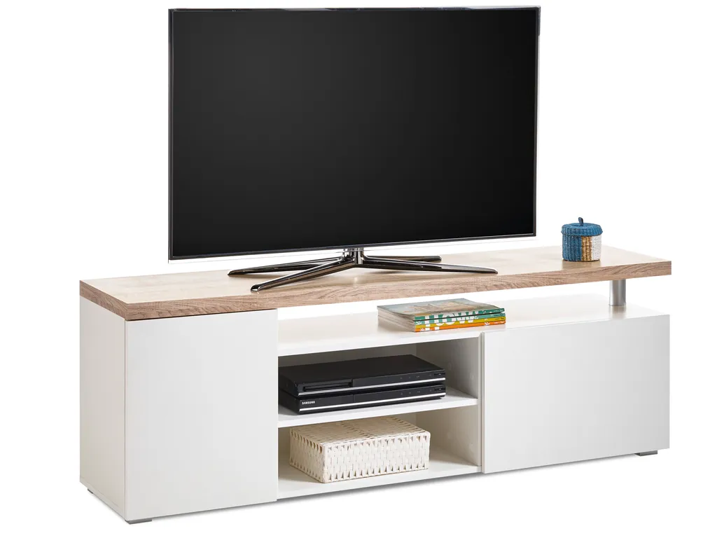 TV-Lowboard Unterschrank Fernsehtisch Rack HiFi Element Schrank "Vannes I" – Bild 2