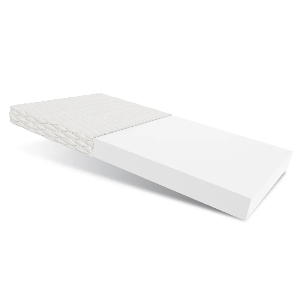 Matratze 140x200 Cm BRESSO H3 Kaltschaum Polyurethanschaum Höhe Ca. 10 Cm Mit Waschbarem Bezug Premium Jersey – Bild 2