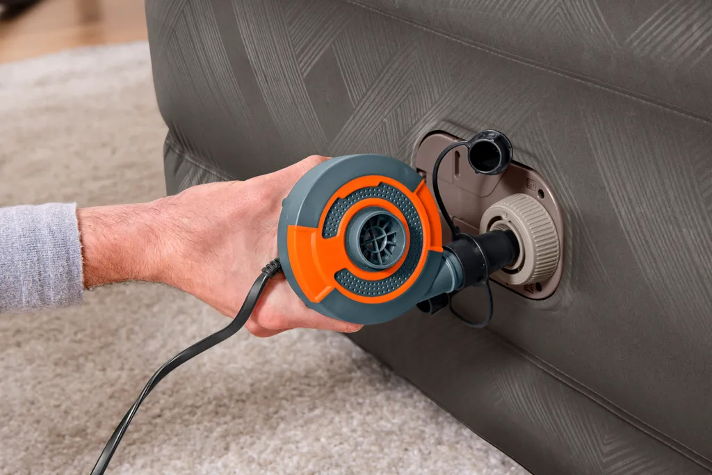 Bestway® Fortech™ Luftbett Mit Integrierter Elektropumpe Double XL/Mid 203 X 152 X 46 Cm – Bild 13