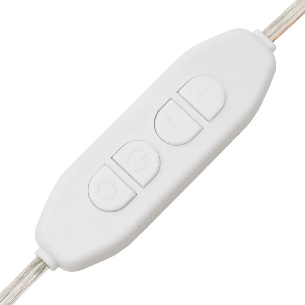 VidaXL Schminktisch Mit LED Hochglanz-Weiß 60x40x140 Cm – Bild 6