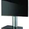 Fernseher TV Stand Ständer Halterung Standfuss Fernsehtisch Monitor Halter Glas