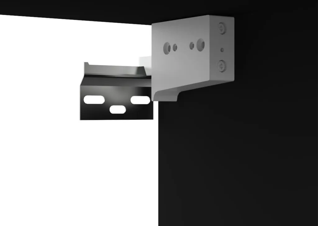 VidaXL 8-tlg. TV-Schrank-Set Schwarz Holzwerkstoff – Bild 6