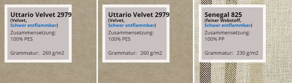 Mirjan24 Ecksofa Cotere Bis, Eckcouch Mit Bettkasten, U-Form Schlafsofa Vom Hersteller, Wohnlandschaft (Uttario Velvet 2979 + Senegal 825, Seite: Rechts) – Bild 3