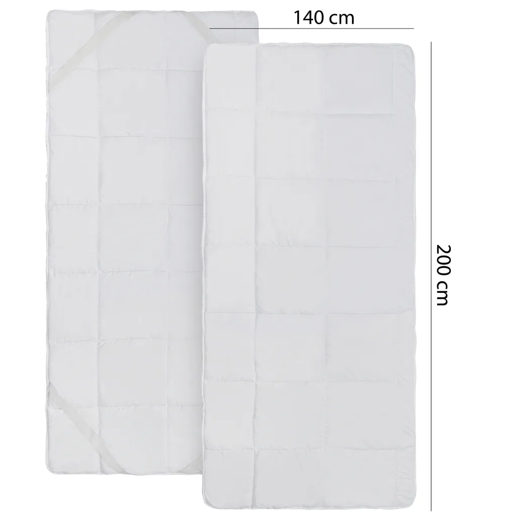 Relaxsan Komfort Basic Topper |140x200 | Höhe 2,5 Cm Höhe, Füllung 100% Polyester – Bild 7