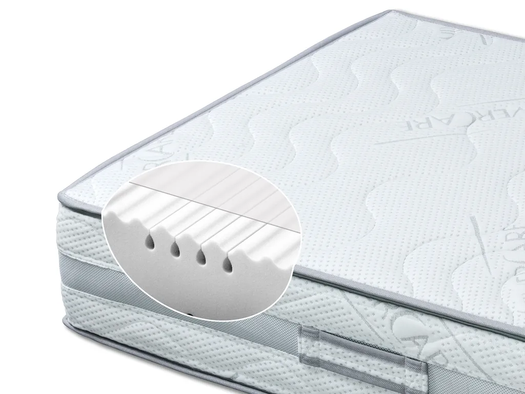 BMM Komfort XXL 7-Zonen Matratze H4 Extra Hart, SilverCare Klimaband, SchulterPLUS, 90x200cm