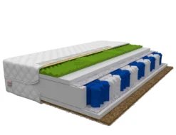 Matratze 120x200 Cm VASTO Höhe Ca. 19 Cm H3 H4 HR Schaum Premium Taschenfederkern 9 ZONEN