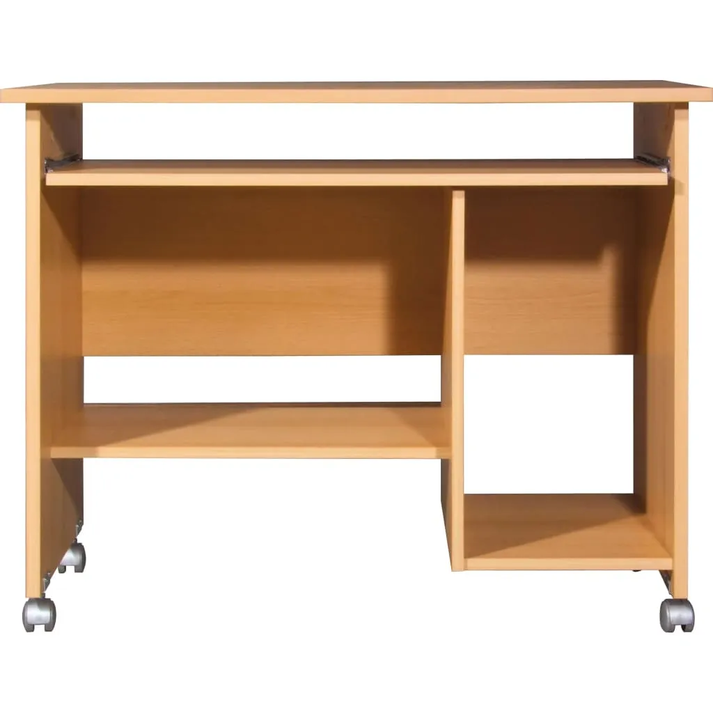 Germania Computertisch Auf Laufrollen In Buche-Nachbildung, 0482-11 – Bild 7