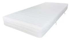 AM Qualitätsmatratzen | Orthopädische 7-Zonen Taschenfederkernmatratze | 80x220 Cm | H2 | 80/220 | Federkernmatratze | Härtegrad H2 | 7 Zonen | 20 Cm Höhe