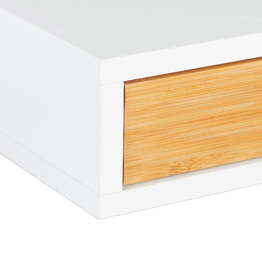 Relaxdays Wandregal Mit Schublade – Bild 7