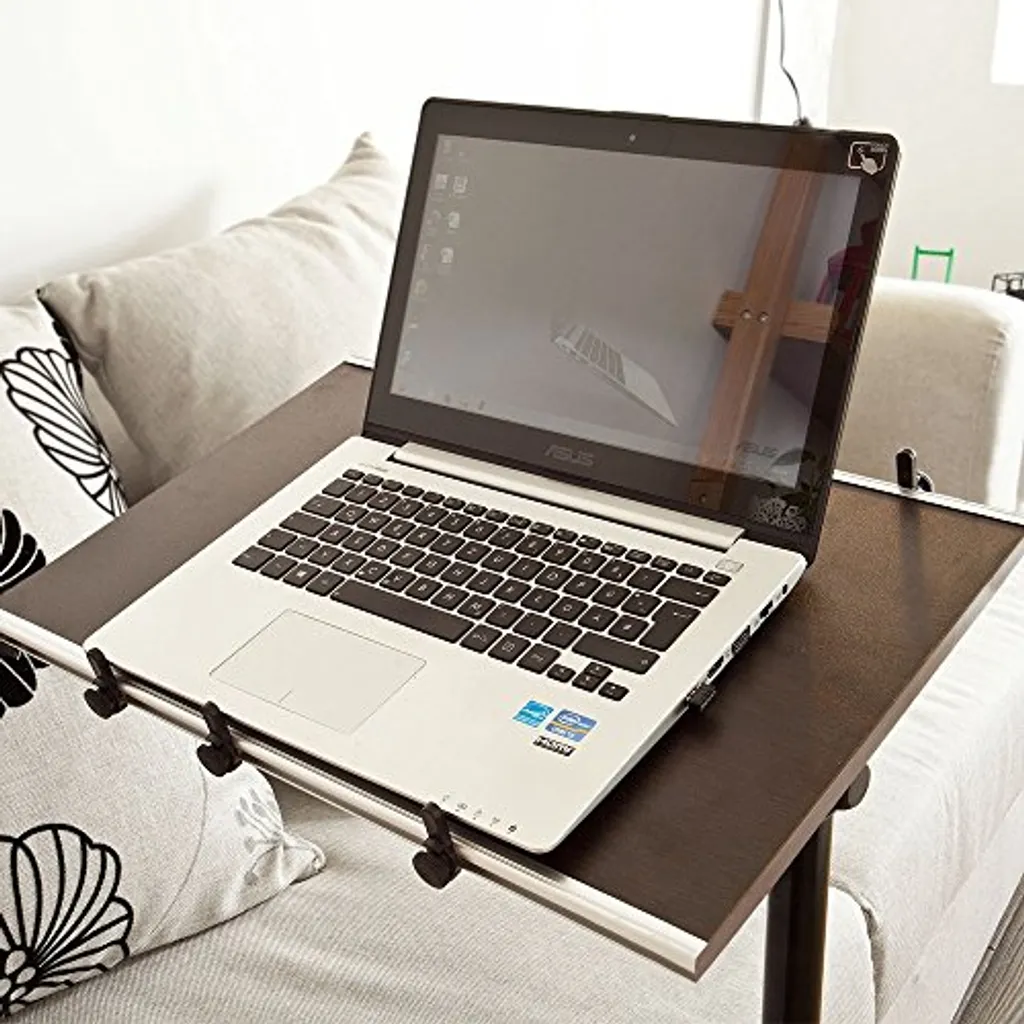 SoBuy Pflegetisch,Betttisch,Laptoptisch,Beistelltisch,FBT07N-BR – Bild 4