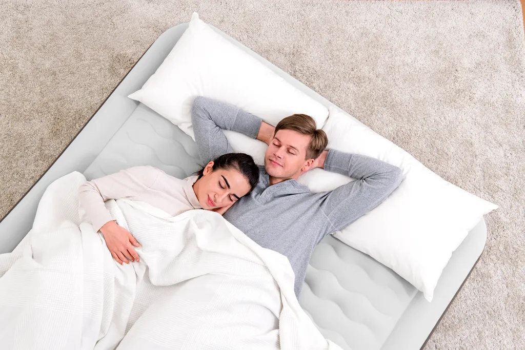 Bestway® Fortech™ Luftbett Mit Integrierter Elektropumpe Double XL/Mid 203 X 152 X 46 Cm – Bild 11