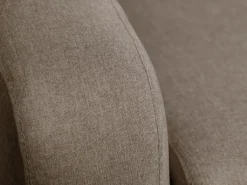 Ecksofa Mit Schlaffunktion Mit Matratze - Stoff - Beige - FLAVIEN