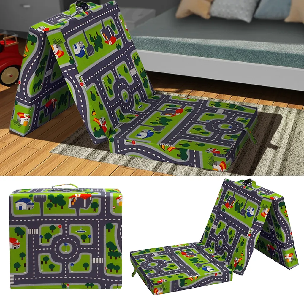 VitaliSpa Faltmatratze SPIELTEPPICH 190 X 70 X 10 Cm Polyester Baumwolle