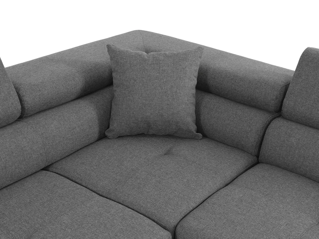 Mirjan24 Ecksofa Torezio, Stilvoll Eckcouch Mit Bettkasten Und Schlaffunktion, Moderne Schlafsofa (Manila 16, Seite: Rechts) – Bild 5