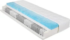 BECO Taschenfederkernmatratze Mona Plus Gel 26 Cm Hoch 7 Zonen, Liegefläche:90 X 200 Cm, Härtegrad:H2=mittelfest