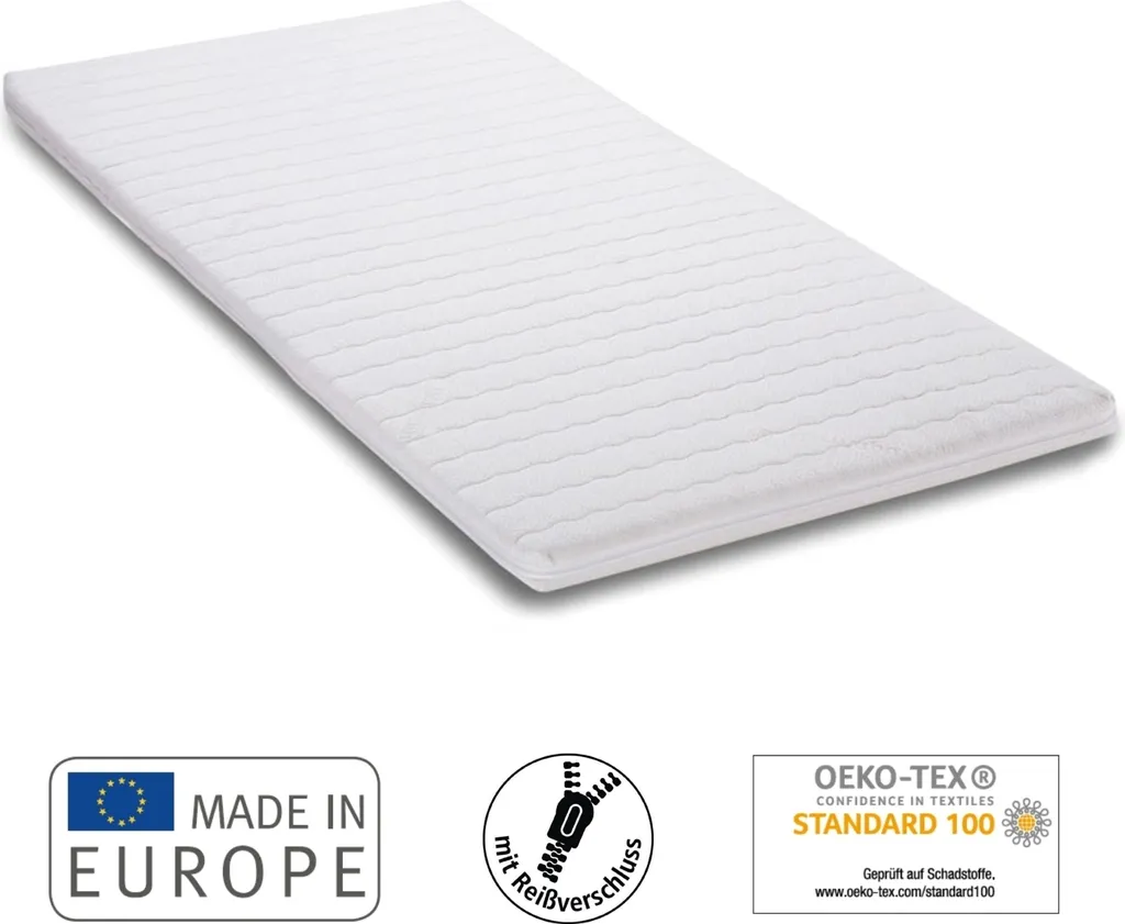 7dreams® Matratzentopper Microfaser 90 X 200 X 4,5 Cm