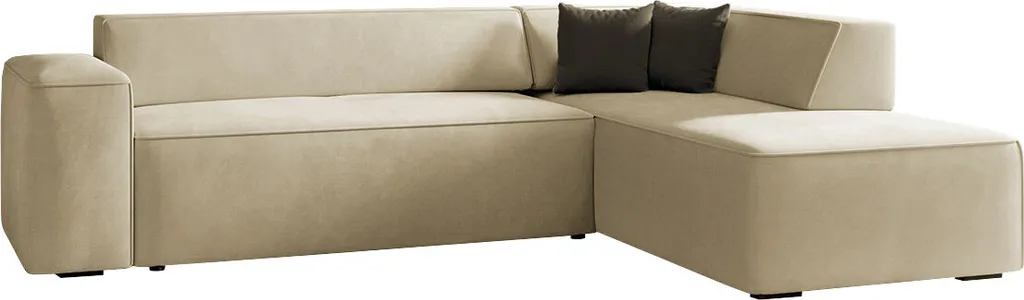 Mirjan24 Ecksofa Lordin, Polsterecke, L-Form Sofa, Polstergarnitur, Eckcouch Vom Hersteller (Zetta 291 + Zetta 294, Seite: Rechts)
