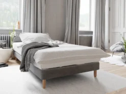 FURNIX Bett HIPO II 120x200cm Mit Bonell-Federung Kopfteil Und H2-Matratze CO160