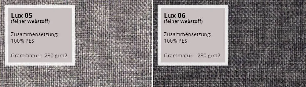 Mirjan24 Ecksofa Fano Lux, Eckcouch Mit Zwei Bettkasten Und Schlaffunktion, L-Form Sofa Seite Universal Vom Hersteller (Lux 05 + Lux 06) – Bild 3
