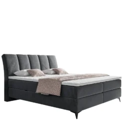 Mirjan24 Boxspringbett Forever, Bett Mit Zwei Bettkästen, Stilvoll Schlafzimmer Polsterbett (Fresh 32, Größe: 180x200 Cm)