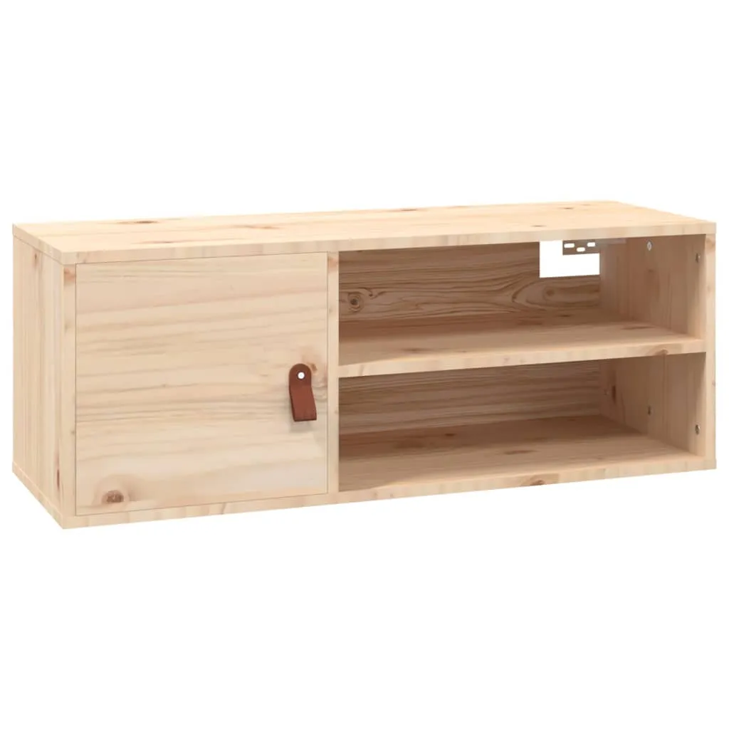 VidaXL Wandschrank 80x30x30 Cm Massivholz Kiefer