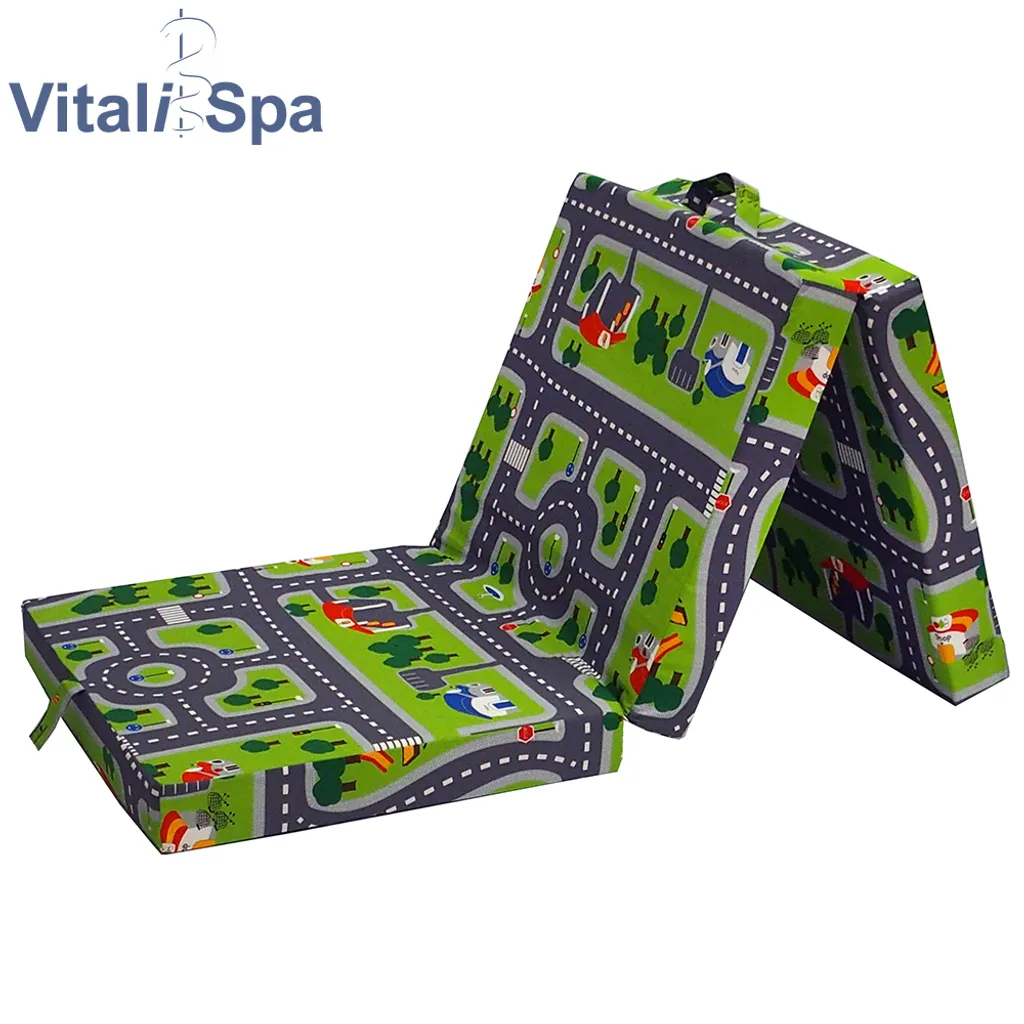VitaliSpa Faltmatratze SPIELTEPPICH 190 X 70 X 10 Cm Polyester Baumwolle – Bild 2