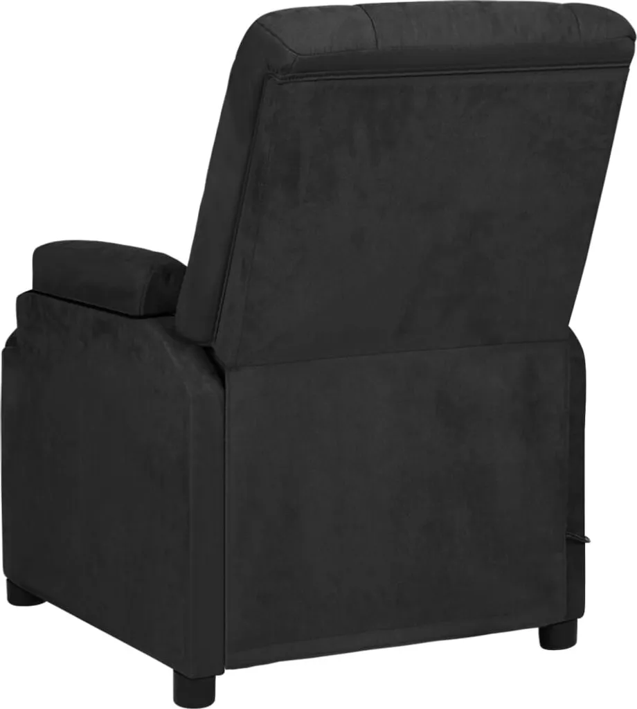 VIDAXL Möbel Massagesessel Schwarz Wildleder-Optik 2023 – Bild 5