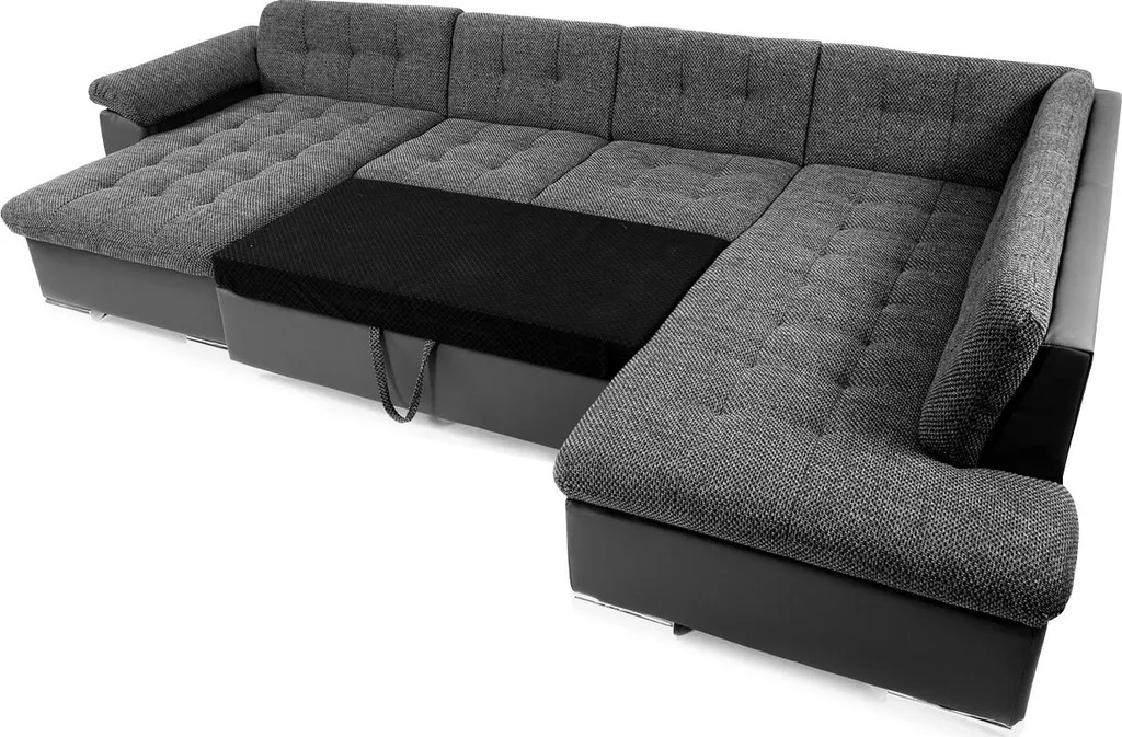 Mirjan24 Ecksofa Niko Bis, Bettkasten Und Schlaffunktion, Sofa Vom Hersteller, Polstergarnitur (Kronos 07 + Kronos 02 + Kronos 07, Seite: Rechts) – Bild 9