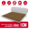 Topper 180x200 Cm Matratzenauflage Mit KOKOS Matratzenschoner Kokosfaser H4