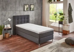 HOME DELUXE - TOPPER 90x200 Cm Matratzentopper Bettauflage Matratzenauflag