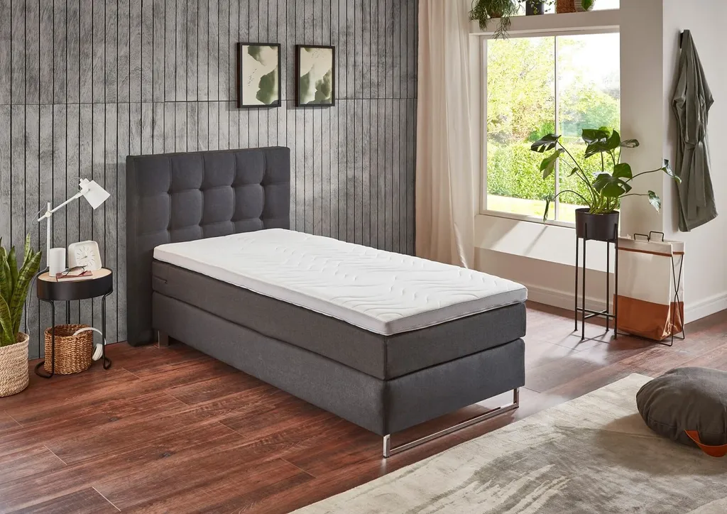 HOME DELUXE - TOPPER 90x200 Cm Matratzentopper Bettauflage Matratzenauflag