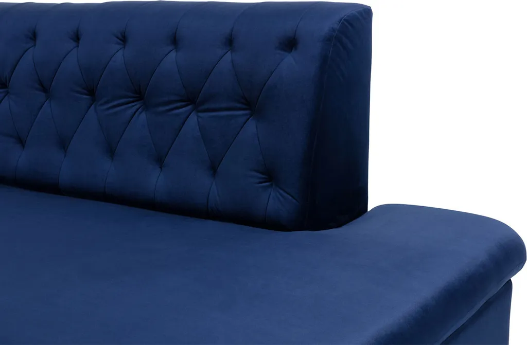 Mirjan24 Ecksofa Gerdin, Stilvoll Eckcouch Mit Bettkasten Und Schlaffunktion (Magic Velvet 2250 + Senegal 825, Seite: Links) – Bild 8