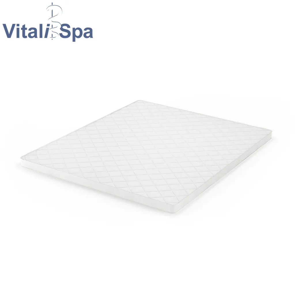 VitaliSpa Topper 140x200 Cm Weiß Mikrofaser – Bild 2
