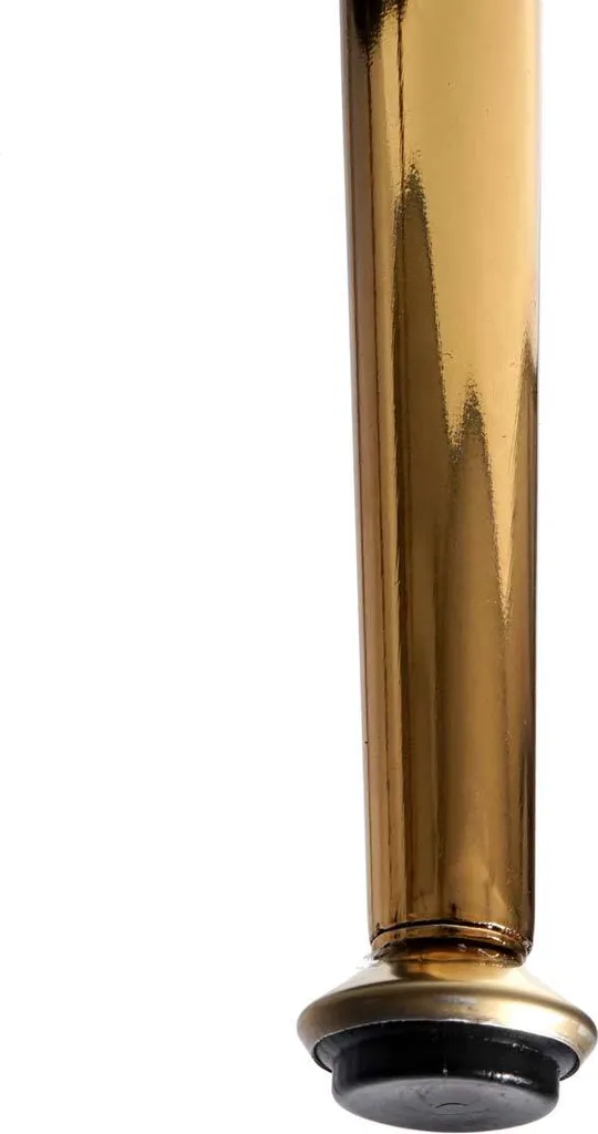 6er-Set Esszimmerstuhl MCW-F18, Stuhl Küchenstuhl, Retro Design Samt Creme-weiß, Goldene Beine – Bild 14