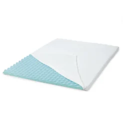 MAXXMEE Matratzen-Topper Cool-Touch - 140x200 Cm - Weiß Matratzen Topper Auflage Schoner Bezug Schutz Memory Schaum Kühlend 140 X 200