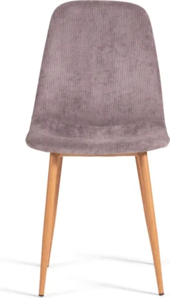 HOMEXPERTS Stuhl, 2er Set KAITLIN B 45, H 88, T 55 Cm Grau