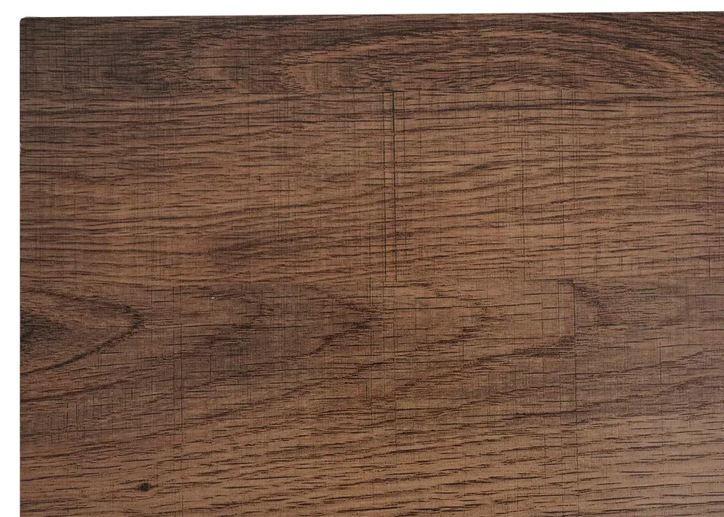 TV-Rack HWC-K75, Fernsehtisch TV-Board, Schiebetüren Staufächer, Holz-Optik Industrial Metall 43x150x40cm Braun – Bild 3