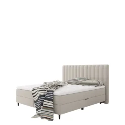 Mirjan24 Boxspringbett Olasio, Ehebett Mit Zwei Bettkästen, Doppelbett, Stilvoll Schlafzimmer (Swing 01, Größe: 180x200 Cm)