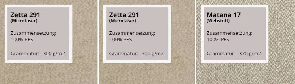 Mirjan24 Ecksofa Montana Mit Regulierbare Armlehnen, L-Form Sofa Vom Hersteller (Zetta 291 + Zetta 291 + Matana 17, Seite: Links) – Bild 5