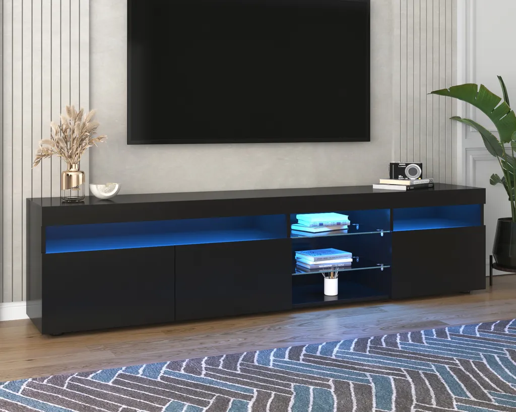 Lowboard, 180/35/45 Cm, TV-Schrank, Fernsehtisch, Fernsehschrank, Wohnzimmer Sideboard, Stehend