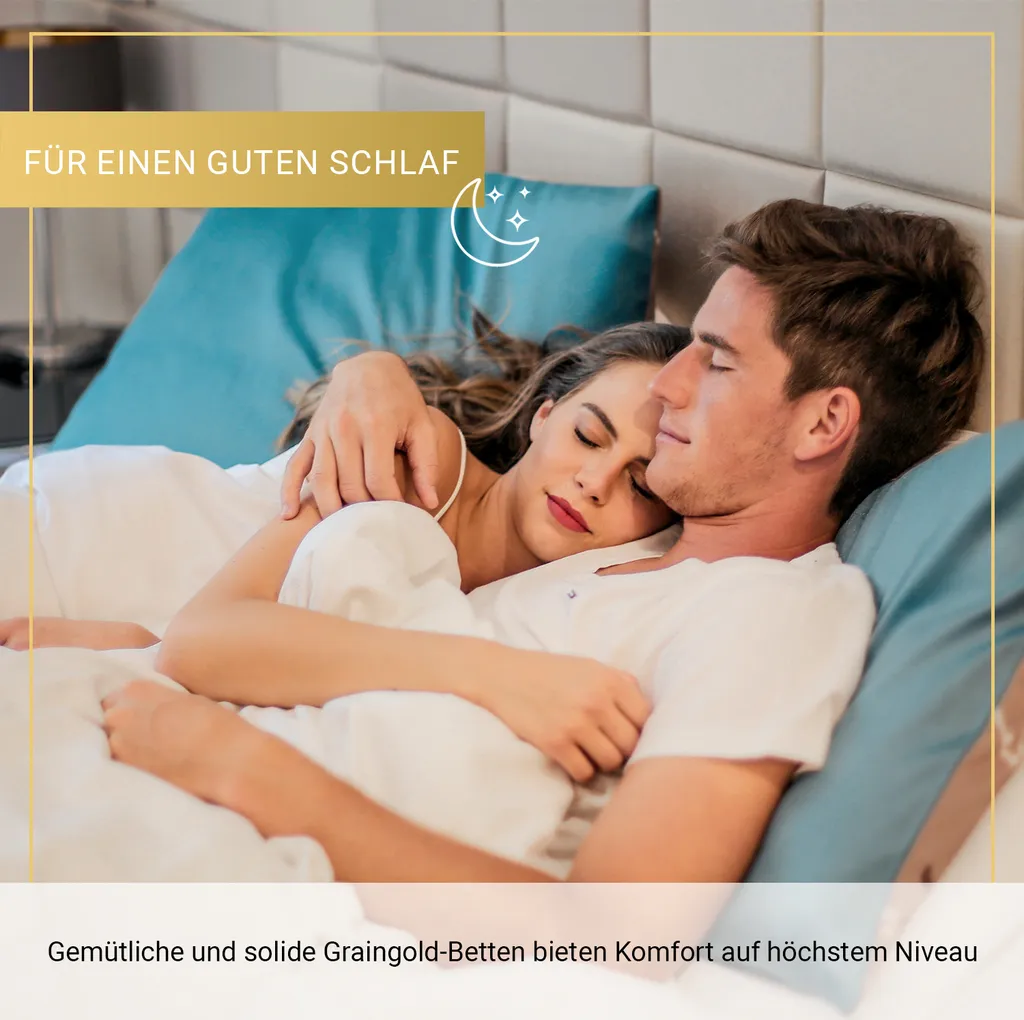 Elegantes Bett 200x200 Florence - Polsterbett Mit Velourstoff - Bettkasten & Lattenrost - Chesterfield Ohren Kopfteil - Grau (Vogue 14) – Bild 6