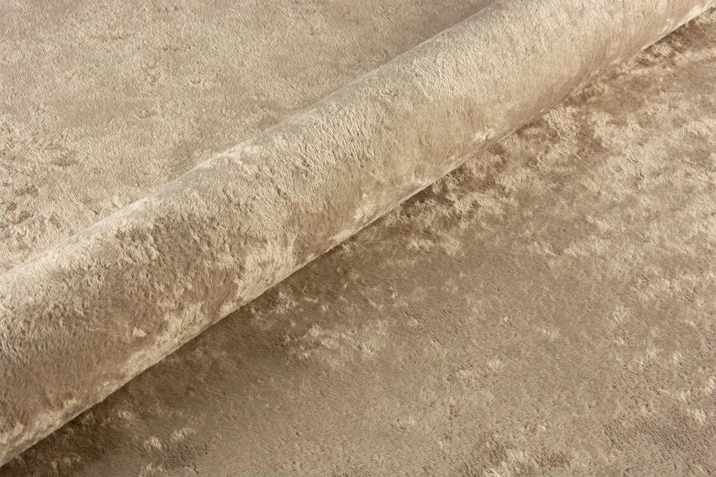 GRAINGOLD Samtbett 180x200 Cm Silvio, Doppelbett Mit Bettkasten Und Lattenrost - Beige – Bild 5