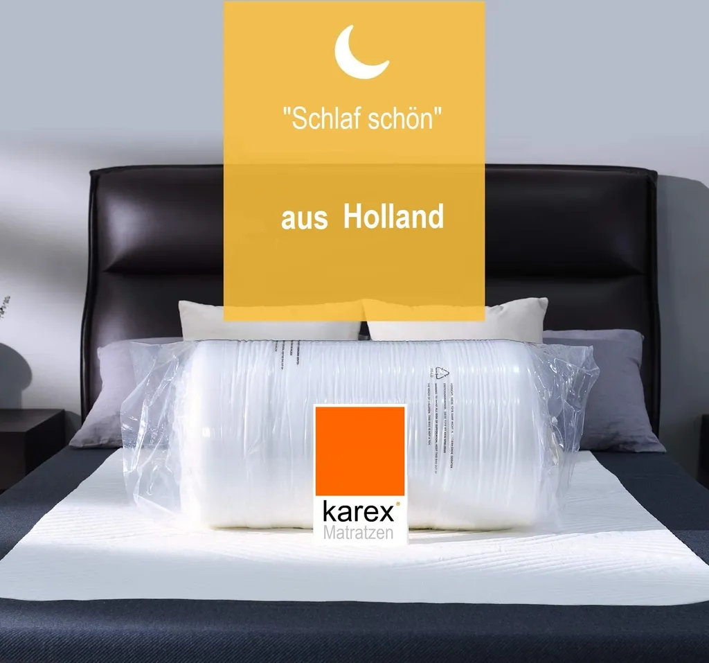 Orthopädischer Matratzen Topper 180x200 In 6cm Karex® 7 Zonen Hybridschaum Matratzentopper Matratzenauflage – Bild 4
