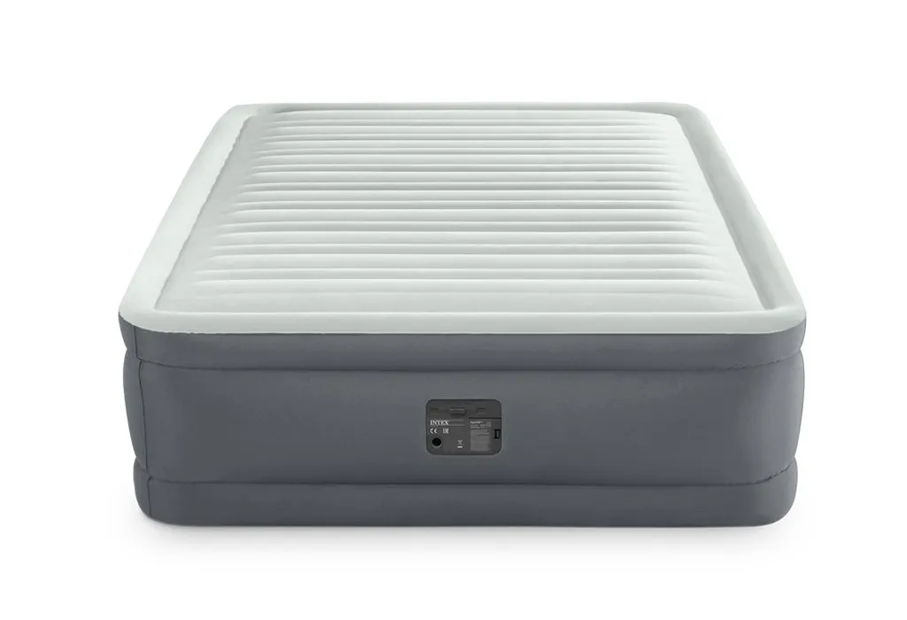 Intex Premaire I - Luftbett - 2 Personen - 137 X 191 X 36 Cm (BXLXH) - Grau - Mit Gebauter Motorpumpe – Bild 7