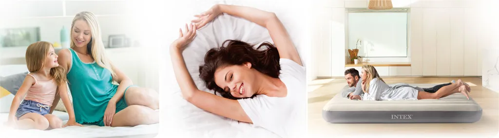 Intex Luftbett Full Dura Beam Pillow Rest Classic 137x191x25cm – Bild 9