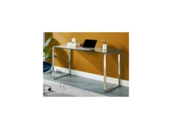 Schreibtisch - Glas & Metall - FREYA