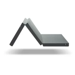 OrthoMatra Sleep&Go Faltmatratze 120x195x8 Cm - Ideal Für Camping, Minivans Oder Als Gästebett : 120 X 195 Cm : Anthrazit