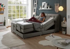 Premium Boxspringbett 180x200 ,, Coni´´ Mit Motor Inklusive Stauraum H2 | H3 | H4 Bis 130 KG